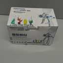 LVLP Air Spray Gun Premium Kit with 1.3/1.5/1.7mm Nozzle & Air Regulator,Automotive Paint Sprayer, for Cars & House DIY Painting Gun (Silver)