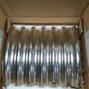 zizin Galvanized Raised Garden Bed Metal Oval Raised Garden Beds Outdoor Planter Box for Vegetables (12x2x1.3FT, Silver)