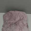 Electric Heated Blanket 50"x60" Throw Size, Soft Coral Fleece with 4 Heating Levels and 3 Hours Auto-Off, Machine Washable, Cozy Plush Fabric for Home, Purple