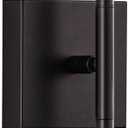 Cordless Wall Sconces with Remote Control, Wireless 5200mAh Rechargeable Battery Operated LED Wall Lamps, 360° Rotate Lightings for Wall Painting, Bedroom, Hallway, Night Light 23.6 inch (Black)