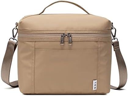 NOL Natural Organic Lifestyle Insulated Lunch Bags for Women Cooler Bag Lightweight Nylon Waterproof Lunch Box For Work