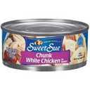 Sweet Sue Chunk White Chicken in Water 5oz (Pack of 3), Best By 08/17/2027