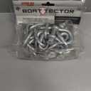 Extreme Max 3006.6572 BoatTector Galvanized Steel Anchor Lead Chain - 5/16" x 5' with 3/8" Shackles