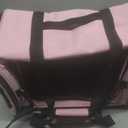 Soft Cat Carrier for Pets Up to 25 lbs, Cat Pet Travel Bag with Padded Shoulder Strap and Detachable Cat Food Bowl, Pet Dog Carriers for Small Dogs and Puppies, Travel Carry, Pink