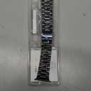 iiteeology Lightweight Stainless Steel Band Designed for Apple Watch Ultra 3 & Ultra 2, Series 1-11, 46mm, 45mm, 44mm, 42mm, Replacement iWatch Bands for Men & Women,Black