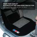 Fit for BMW X5 2019 2020 2021 2022 2023 2024 Glowing Wool Carpet Car Mats - Custom Fit, Anti-Slip, All-Weather with Logo