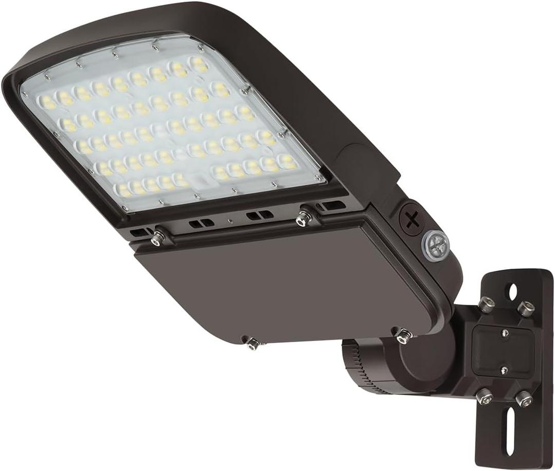 kadision LED Parking Lot Light with Dusk-to-Dawn Photocell, 150W/100W/75W Adjustable 22500lm (150lm/W) 5000K 100-277V, Slip Fitter & Arm Mount in 1 Fixture, ETL Listed