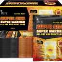InLife Super Size Super Warmer for Hands and Body | All Natural & Safe, Instant Quick Heat, Easy & Comfort | Bigger & Wider Size, Air Activated, Single Use, Stable & Long-Lasting | Odorless, 20 Packs