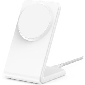 Mag.Safe Charger - iPhone Charger Stand, Magnetic Fast Wireless Charger for iPhone 17/16/15/14/13/12 Series - White