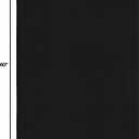 Garland Rug Town Square Black 3' x 5' Non Slip Area Rug for Living Rooms & Hallways, Stylish & Durable for High-Traffic Areas