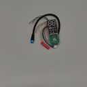 Dashboard Circuit Board Digital Display, Electric Scooter Board Dashboard Cover Set for MAX G30, Electric Modification BT Digital Display Dashboard with Display Panel Cover