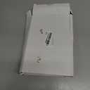 Battery Operated Lamp Bedside Table Lamp Paper and Chrome Standing Lamp Room Decoration Festival Lantern Light Nightstand Desk Lamp Bedroom Dresser Living Kids Room College Dorm Coffee (10.4"x5.7"x5.7", White4)