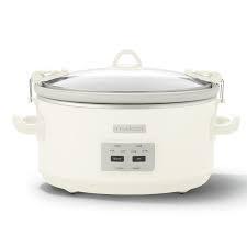 Crock-Pot - Crockpot 7 qt. Programmable Slow Cooker with Locking Lid and Little Dipper - Mushroom