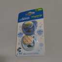 Dr. Brown's Advantage Baby Pacifier, Fully Symmetrical Soother with Soft Silicone Bulb, Blue Sunrise, 0-6m, BPA Free, 2 Pack