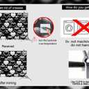 Black Heart Photo Backdrop Valentine's Day Retro Heart Early 2000s 90s Glitter Love Photography Background Women Men Valentine Y2K Old School Birthday Party Decor Banner Supplies (Black, 8x6FT)