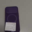 SURITCH for iPhone 14 Pro Case with Magnetic Camera Slide Cover and Adjustable Kickstand, Compatible with MagSafe, Shockproof Bumper Case Slim Protective Cover for iPhone 14 Pro 6.1 Inch,Dark Purple