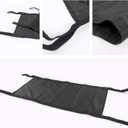 for Jeep Sunshade Hammock Roof Top - Fit for Jeep Wrangler YJ/TJ/JK/JL (1987-2024) & Gladiator JT, 2-Door & 4-Door Mesh Shade Cover UV Protection & Quick-Install Design Black