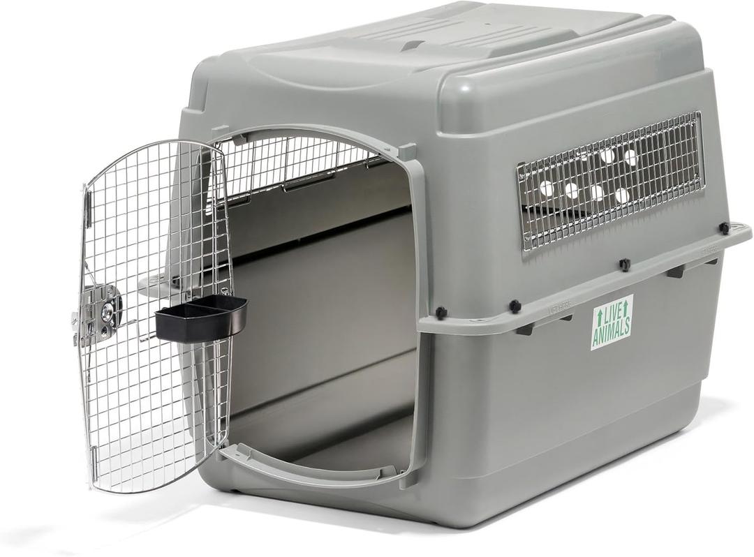 Petmate Sky Kennel - For Air and Travel, Airline Approved Dog Crate for Pets 50-70 lbs, Heavy Duty Dog Kennel, Made in the USA- 36 Inches