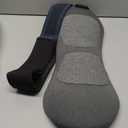 3 in 1 Electric Lumbar Support Pillow with Adjustable Height for Bed and Chair, Back Massager with Heat, Back Massager for Pain Relief Deep Tissue, Electric Lumbar Pillow with Heat Vibration Traction