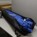 10x10 Pop Up Canopy Tent Outdoor Canopy with 1 Removable Sidewall One-Person Set Up Heavy Duty Commercial Instant Tent Shelter-Blue