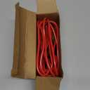 Energeaster 15 FT 6 A Cigarette Lighter Extension Cord with Fuse & LED Power Indicator, Male-to-Female Extension Cord Cable 12V/24V Car Charger with Cigarette Lighter Socket, Red