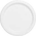 2 x White Solid Round Dessert Paper Plates - 7" (20 Pcs) - Vibrant Party Plates for Appetizing Treats - Perfect for Birthdays & Events