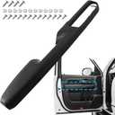 PACEWALKER 80994 Front Driver Left Side Armrest Repair for 2010-2014 Chevy Avalanche Silverado Suburban & GMC Sierra Yukon 27In Front Left Side Door Arm Rest with Door Release Handle (Black)