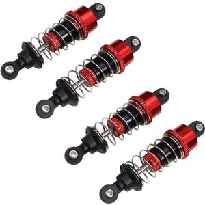 MJX 1/16 16210 16209 16208 Shock Absorbers Front Rear Hydraulic Shock Absorbers RC Car Stock Space Parts 16500R 16510R (4Pcs 16510R)