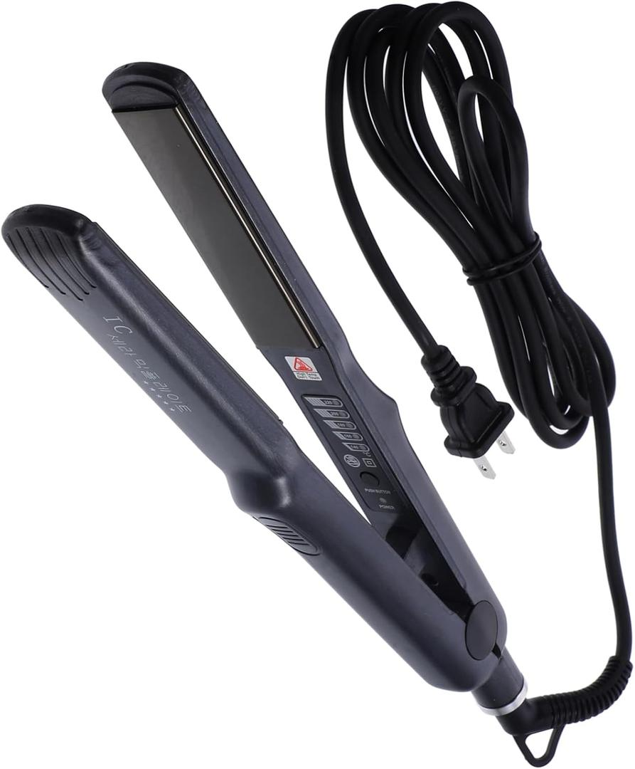 Splint Hair Straightener Curling Steam Straightener Household Curler for Salon Home Use