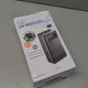 222GPH 10W Turtle Tank Filter Aquarium Filter Power Adjustable 10-40 Gal. Small Internal Filter 3-Stage Waterfall Bio-Filtration Quiet Low Water Level for Freshwater Saltwater Fish Tank Easy to Clean