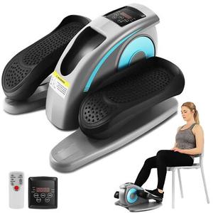 ANCHEER Under Desk Elliptical Machine, Electric Seated Pedal Exerciser, Mini Elliptical Machines for Seniors, LCD Display Monitor, Remote Control, Leg Exerciser for Home