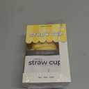 GROSMIMI x KNOTTED Flip Top Spill Proof Sippy Cup, PPSU, BPA Free, Stage 2 Straw for Toddlers (Smile 6oz)