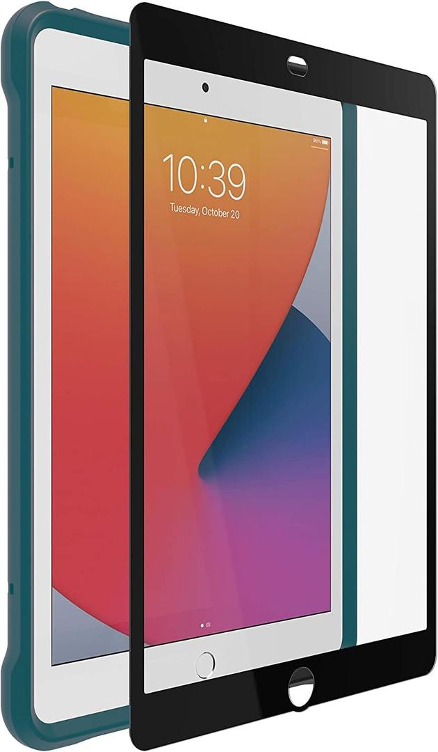 OtterBox UnlimitEd SERIES Case with Screen Protector for iPad 7th, 8th & 9th Gen (10.2" Display - 2019, 2020 & 2021 version) - Non-retail/Ships in Polybag - Clear/Blue