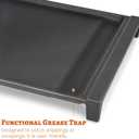 Stove Top Griddle for GE Gas Stove Replacement WB31X24738 Grill Stovetop Cast Iron Pan WB31X27151 Grates General Electric Rang Parts Burner Center Griddles Cooktop WB31X24998