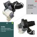 WDT970SAHZ0 WDT710PAHZ1 WDT730PAHZ0 WDT750SAHZ0 Dishwasher Circulation Pump Fit for Whirlpool WDT730PAHV0 WDT970SAHV0 WDTA50SAHZ0 WDTA50SAHB0 WDTA50SAHM0 WDTA50SAHV0 WDTA50SAHW0 WDT750SAHB0