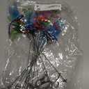 12 Pack Dragonfly Clip,Fake Dragonflies, Humming Bird Stakes Fake, Plastics Dragonfly for Garden Stakes Decor Yard Ornaments for Hat,Deer and Horse,Fly Scare Devices for Indoor Outdoor