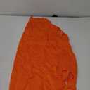 Show Pro Orange Spandex Lamb Tube for Show Sheep & Lamb - Show Livestock Supplies: Sheep Covers & Blankets (Medium)