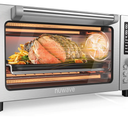 Nuwave Bravo Pro Smart 21QT Toaster Oven Air Fryer Combo, Convection Oven Countertop, 10 functions all in 1, with even & quick crisp technology, 50-450°F, 1800W, Stainless SteelOverall Pick