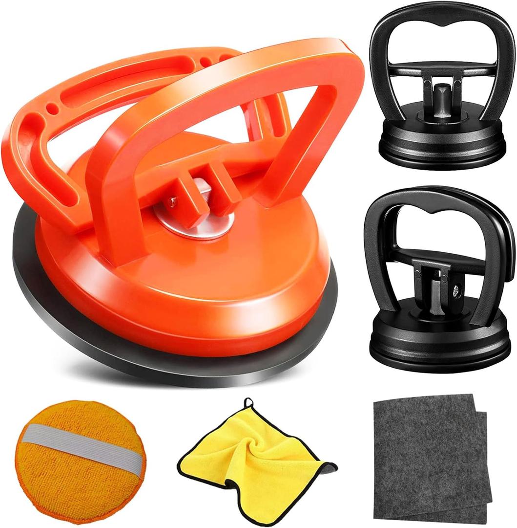 Dent Puller,3-Pack Car Dent Puller Car Dent Removal Kit - Suction Cup Dent Remover Tool,Handle Lifter for Car Body,Glass,Screens,and Objects,Dent Repair Kit for Easy Removal