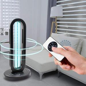 UV Lamp with Ozone Sanitizer Lamp for Home & Commercial Use  38W UVC Sanitizer Lamps with Remote Control & 3-Speed Timer (15/30/60 Mins), 99.99% Disinfection Rate,110V Odor Elimination- EPA Certified