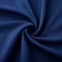 Horbaunal Navy Blue Bed Wedge Pillow Cover with Zipper Design, Wedge Pillowcase Protector with Side Pocket for Storage, 24" L x 24" W x 12" H (Pillow Not Include)