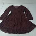 Summer Dresses for Women 2024 Tie Neck Ruffle Hem A Line Short Dress XL