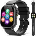 Semloo Kids Smart Watches for Girls Boys Toys Ages 4-12 with 30+ Games Video Recorder Music Alarm Clock Learning Card HD Touchscreen 4 5 6 7 8 Year Olds Birthday Gift