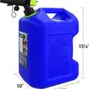 Scepter FSCK552 Fuel Container with Spill Proof SmartControl Spout, Blue Kerosene Can, 5 Gallon