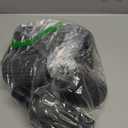 Bathroom Accessory Set - 6 Pieces Bathroom Accessories Set Complete with Soap Dispenser, Toothbrush Holders, Tumbler, Vanity Tray and 2 Qtip Holder for Home Organizer and Decor, Dark Grey