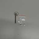 Ray Ban RB3507 RB2716 RB3016 Clubmaster Replacement Back Side Lenses Screws 4 with Screwdriver 1 (Golden, Temple Hinge Screws)