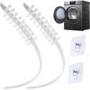 Portable Drum Washing Machine Cleaning Brush for Slot and Flat Surfaces - No-Remove Design (4 Pcs)