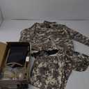 GIFTINBOX Kids Army Costume for Boys, Military Costume with Army Toy, Boys Halloween Costumes with Vest, Army Men Dress up (Medium, 6-8y)