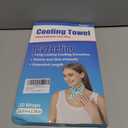 Instant Cooling Scarf Anywhere, Disposable Neck Wrap for Hot Weather, On-The-Go Relief for Beach Days, Commuting, Hiking & Camping,Comfort-Fit Ice Pack,Cooling Patch (30 Pack Sealed)