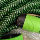 NON-EXPANDABLE Garden Hose 25ft x5/8'', Heavy Duty Flexible Water Hose with 10-Function Sprayer, Lightweight, Leak Proof, Durable Fabric Skin, Pressure Resistant for Yard, Outdoor